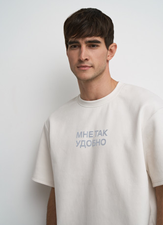 Футболка с принтом O'STIN x Яндекс Пэй