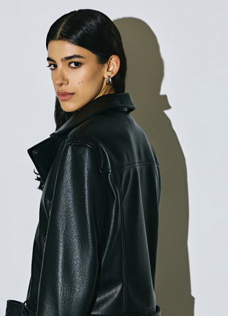 Куртка из искусственной кожи