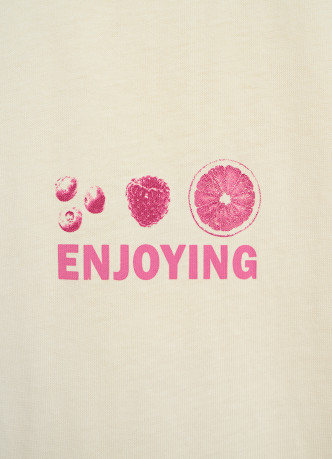 Футболка с принтом для девочек