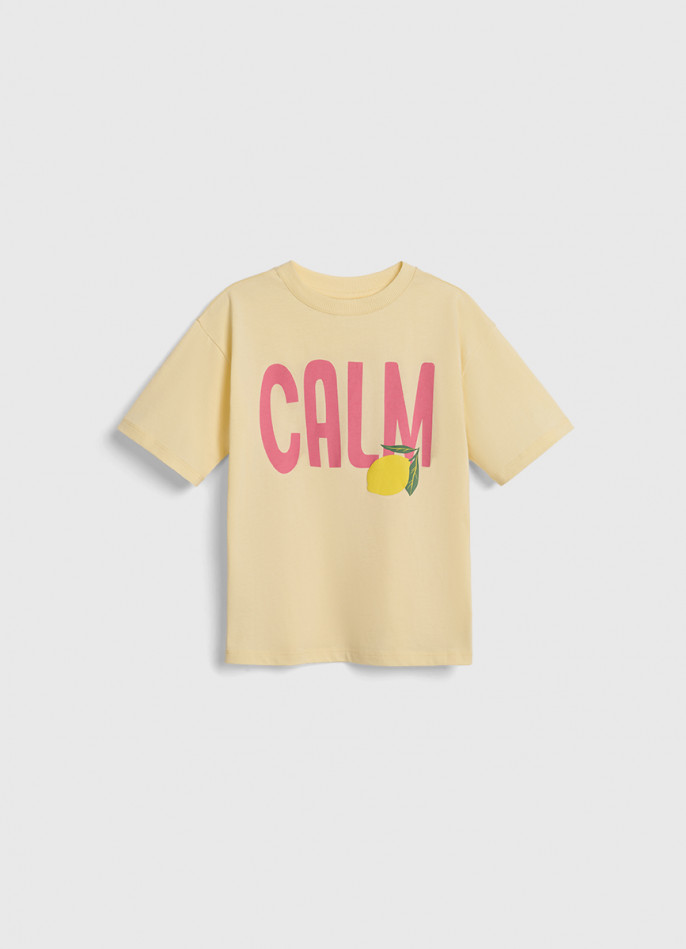 Футболка с принтом для девочек