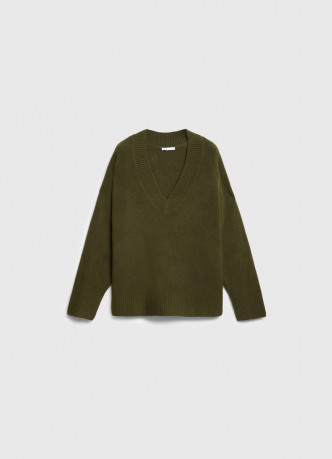 Джемпер из мягкой пряжи с шерстью