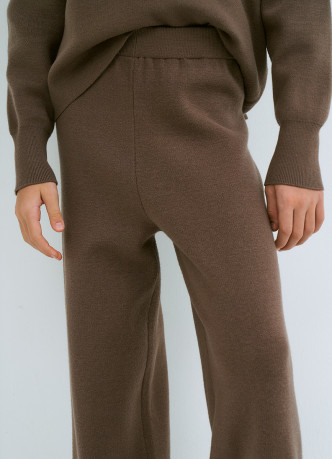 Вязаные брюки для девочек