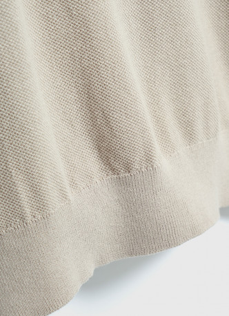 Футболка из текстурной ткани