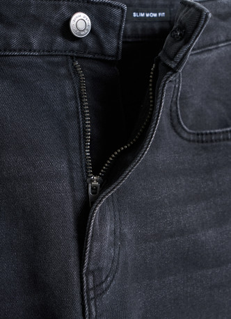 Джинсы Mom с высокой посадкой