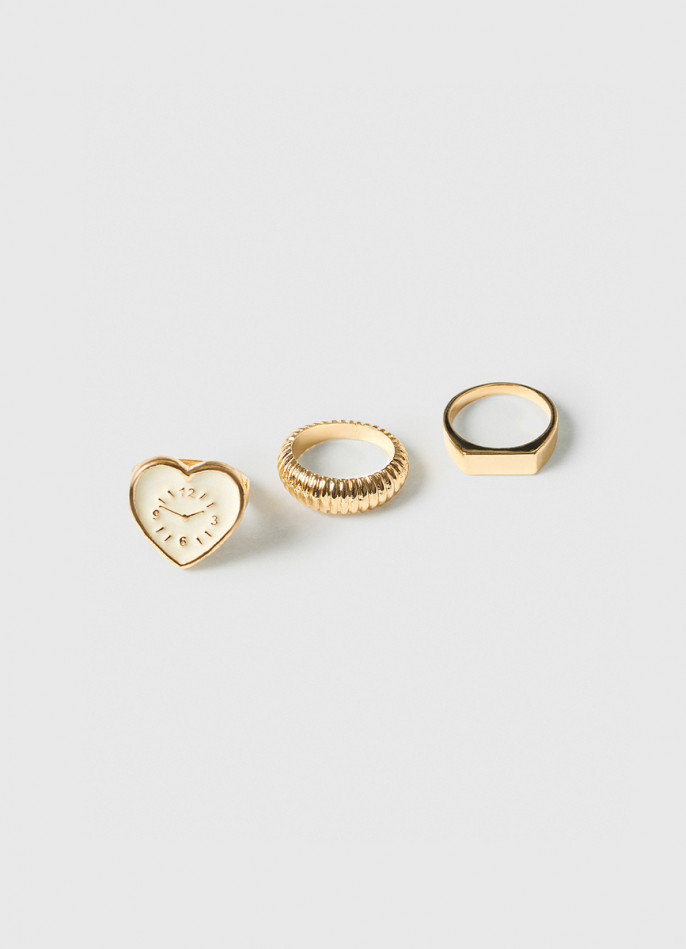 Кольца, 3 шт.