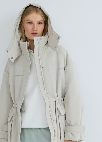 Куртка-парка с капюшоном