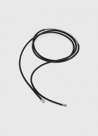 Пояс-шнур с металлической деталью