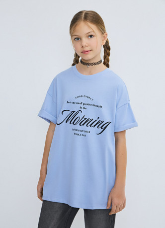 Футболка с вышивкой для девочек