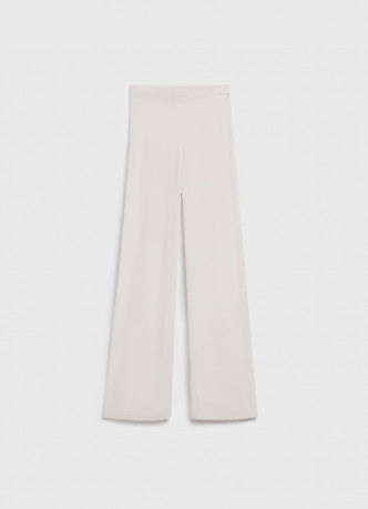 Широкие вязаные брюки