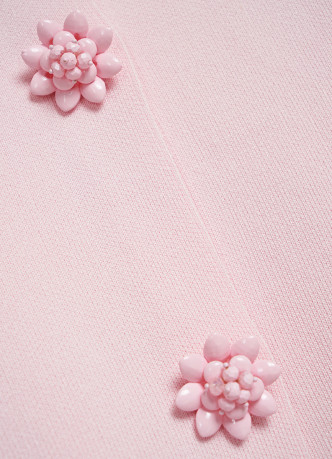 Кардиган с фигурными пуговицами