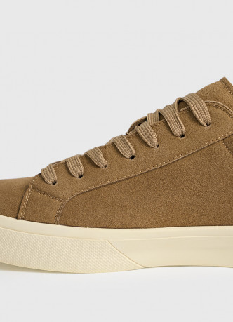 Кеды из искусственной замши