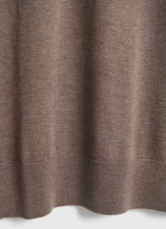 Базовый джемпер с воротником-стойкой