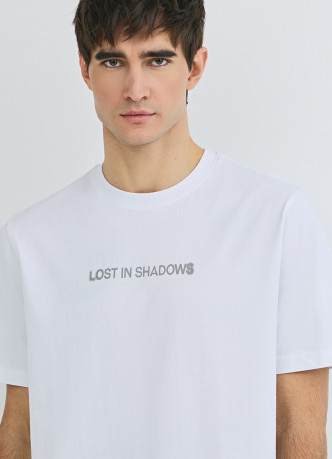 Футболка с текстовым принтом