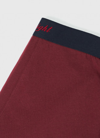 Трикотажные трусы-транки средней посадки