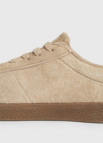 Кеды из натуральной замши