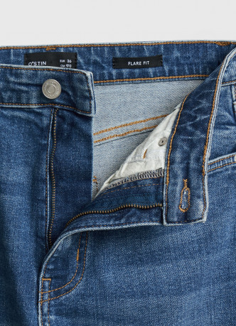 Джинсы Bootcut с высокой посадкой