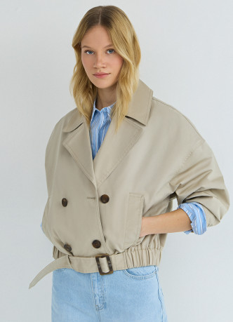 Укороченный тренч