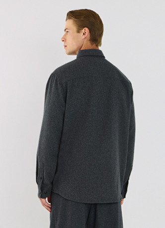 Рубашка из смесовой шерсти