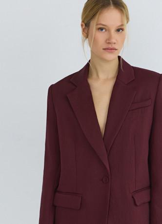 Однобортный жакет