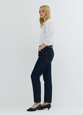 Джинсы Mom с высокой посадкой