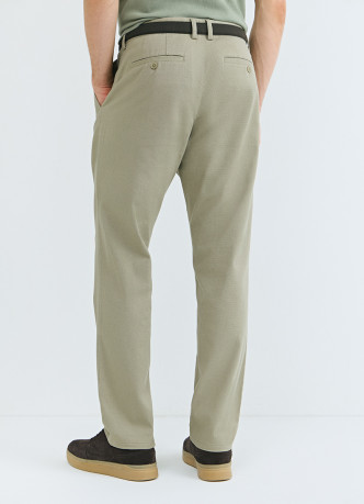 Чиносы из твила с ремнём