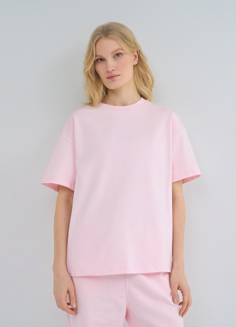 Футболка оверсайз из плотного хлопка