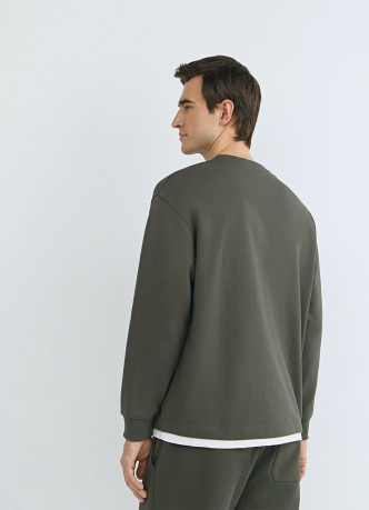 Джемпер с имитацией футболки