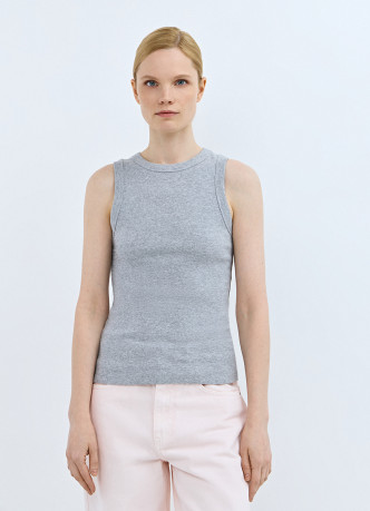 Базовая майка в рубчик