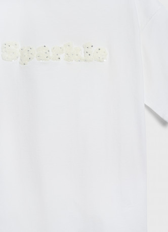 Футболка с аппликацией для девочек