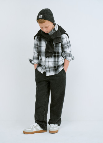 Рубашка из фланели для мальчиков