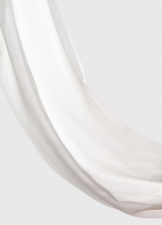 Блузка из шифона с шарфом