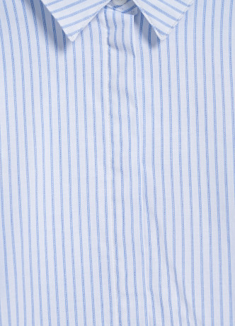 Рубашка с утяжкой по низу для девочек