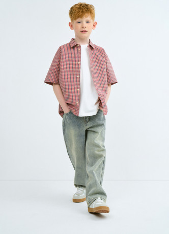 Широкие джинсы для мальчиков