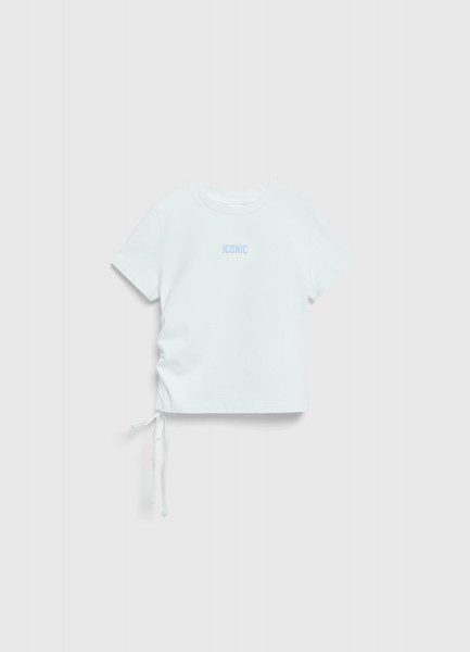 

Футболка с кулиской для девочек, Белый