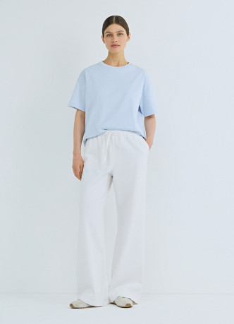 Футболка оверсайз из плотного хлопка