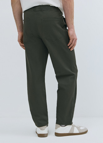 Базовые брюки из твила