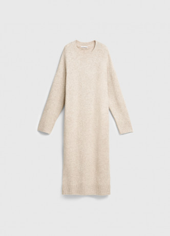 Платье-свитер с содержанием шерсти