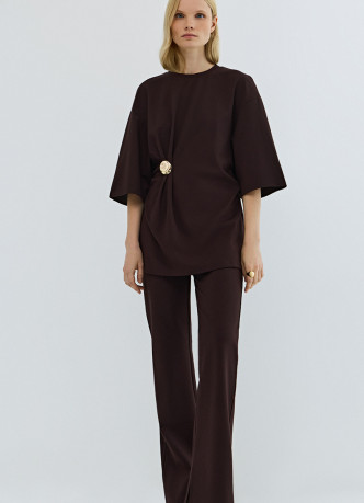 Треггинсы из трикотажа