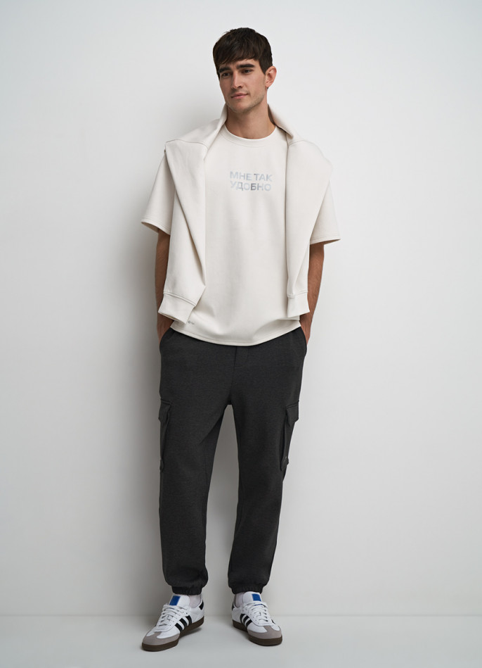 Футболка с принтом O'STIN x Яндекс Пэй