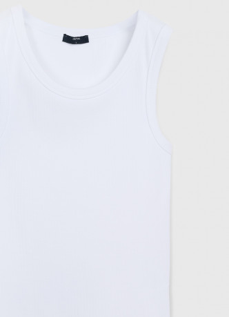 Базовая майка в рубчик