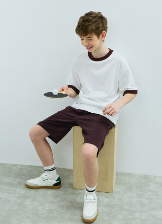 Футболка с объёмным принтом для мальчиков