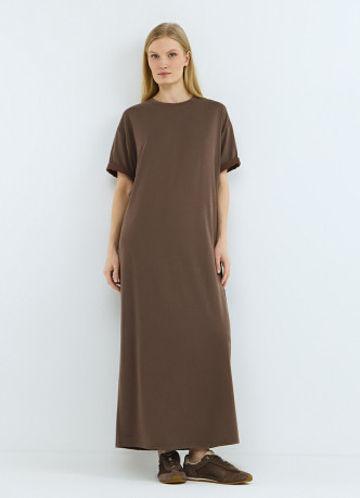 Платье-футболка из вискозы