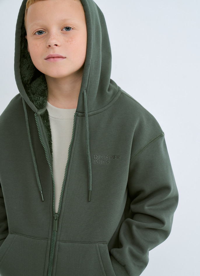 Толстовка на молнии для мальчиков