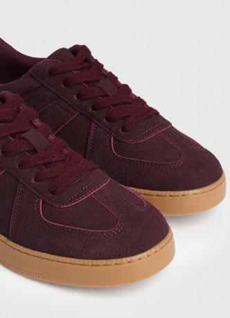 Кеды из искусственной замши