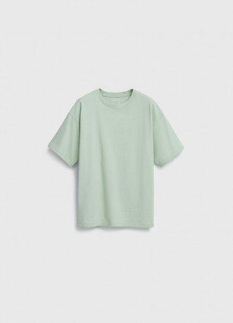 Хлопковая футболка свободного кроя