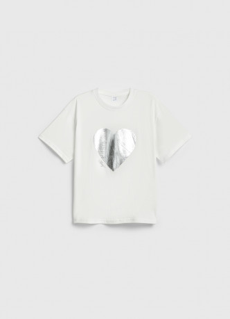 Футболка с принтом для девочек