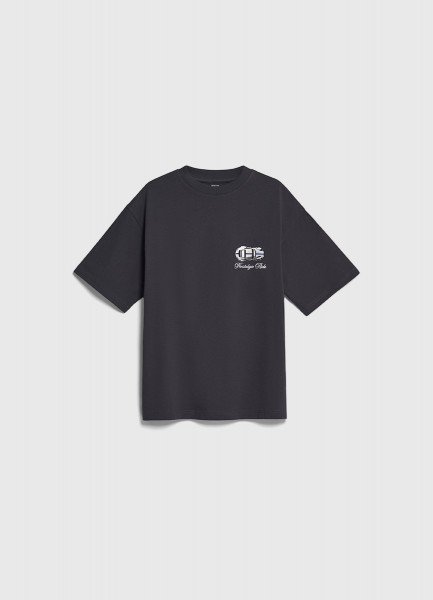 

Футболка оверсайз с принтом для мальчиков, Серый