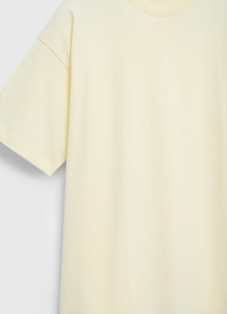 Хлопковая футболка свободного кроя