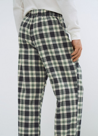 Брюки пижамные в клетку