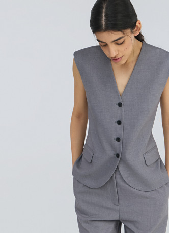 Удлинённый жилет